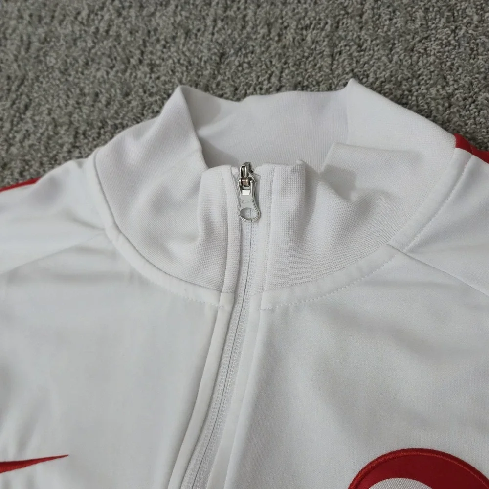Nike Turkey National Team Track Jacket Red White Mens Medium Türkiye Soccer